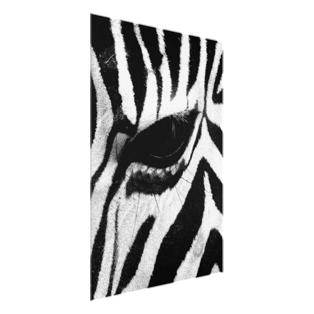 Glasbilleder dyr Zebra Crossing