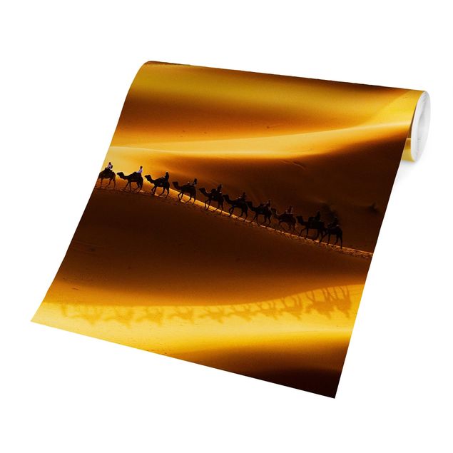 Fototapet landskaber Golden Dunes