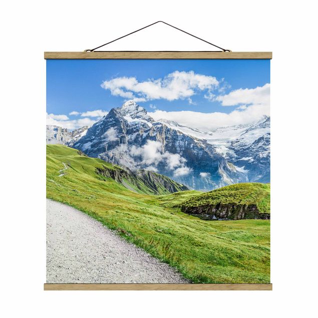 Billeder landskaber Grindelwald Panorama