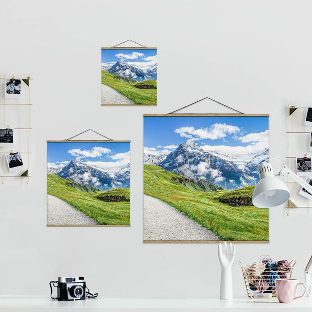 Billeder natur Grindelwald Panorama