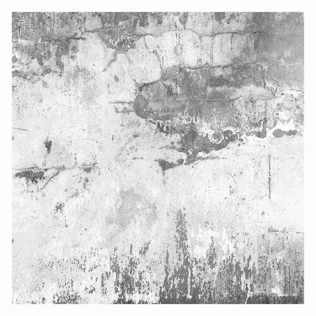 Tapet Grunge Concrete Wall Grey