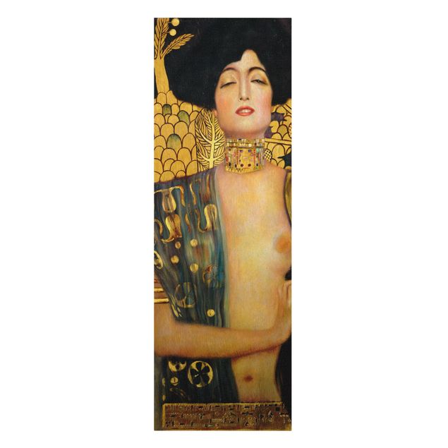 Billeder på lærred kunsttryk Gustav Klimt - Judith I