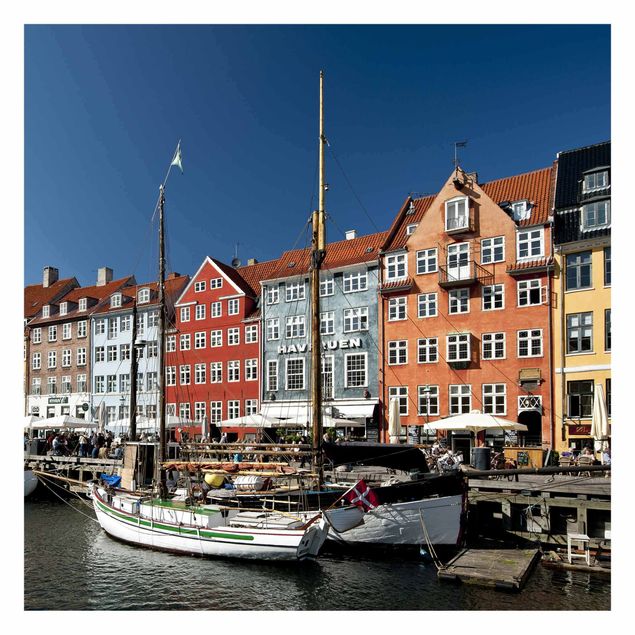 Fototapete - Hafen in Kopenhagen