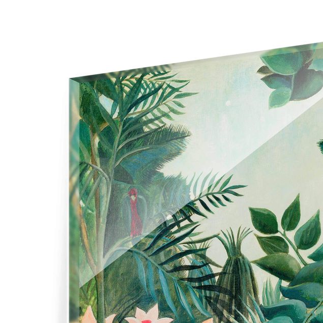 Billeder blomster Henri Rousseau - The Equatorial Jungle