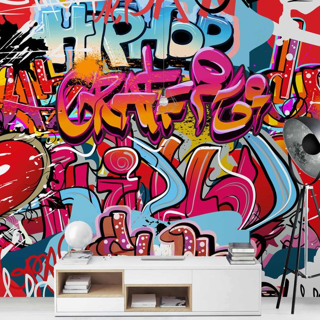 Tapet industriel Hip Hop Graffiti