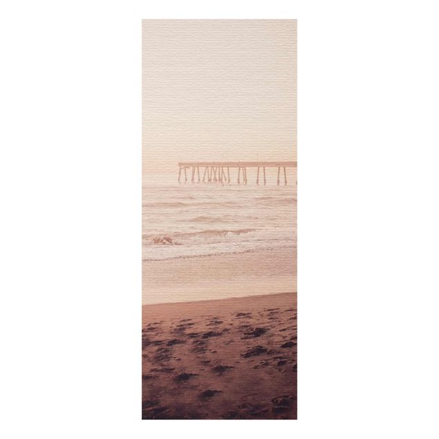 Billeder hav California Crescent Shaped Shore