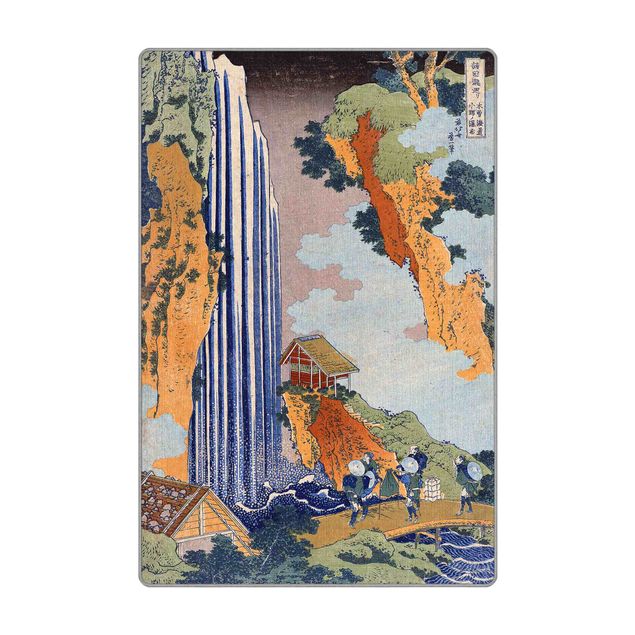 Tæpper Katsushika Hokusai - Ono Waterfall