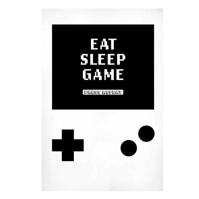 Billeder Classical Gaming Console Eat Sleep Game Press Repeat