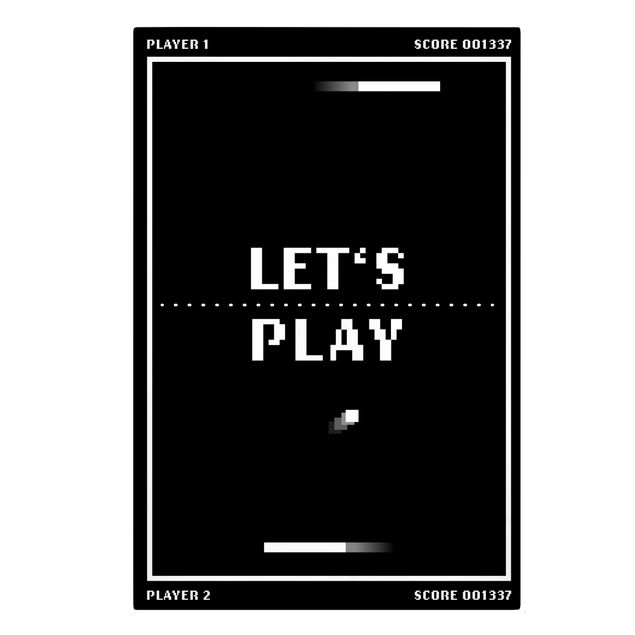 Billeder Classical Video Game In Black And White Let's Play