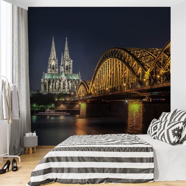 Fototapet arkitektur og skyline Cologne Cathedral