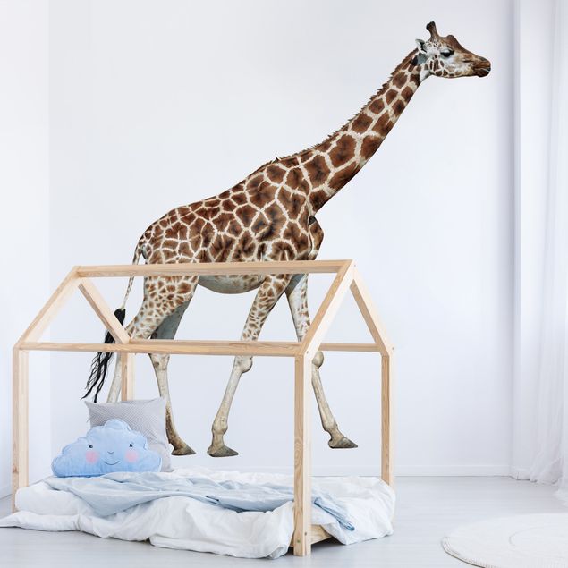Børneværelse deco Running Giraffe