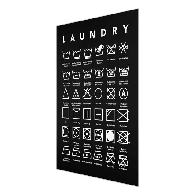 Billeder Laundry Symbols Black And White