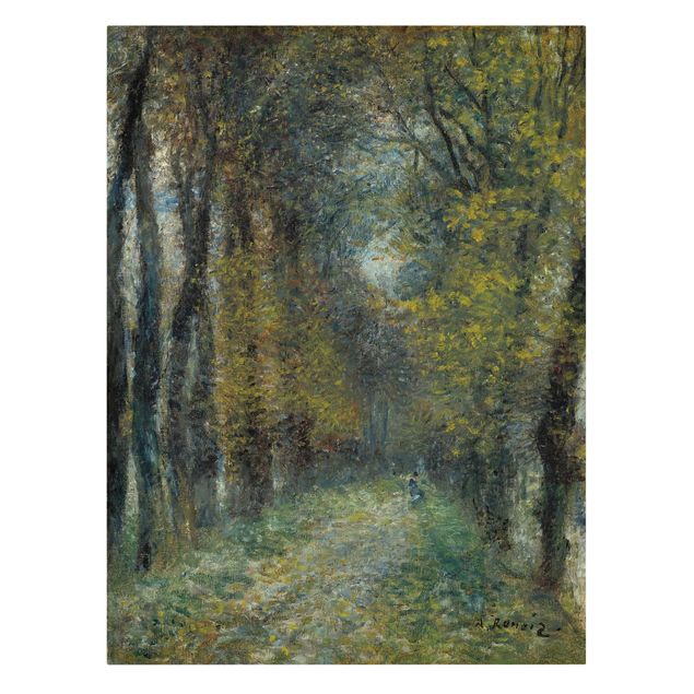 Billeder landskaber Auguste Renoir - The Allée