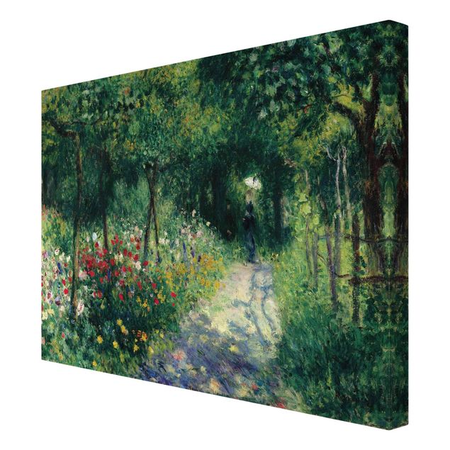 Billeder på lærred landskaber Auguste Renoir - Women In A Garden