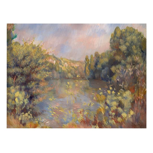 Billeder landskaber Auguste Renoir - Lakeside Landscape