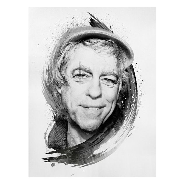 Billeder sort og hvid Bob Geldof - Strassenkoeter - Viva Con Agua