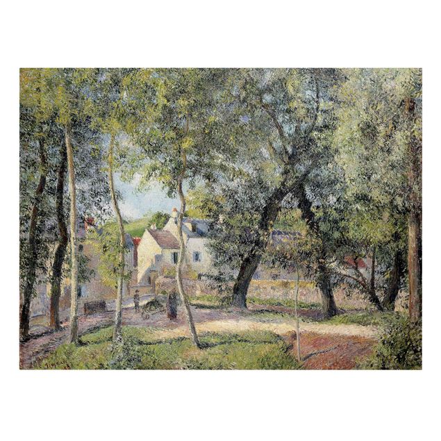 Kunst stilarter romantikken Camille Pissarro - Landscape At Osny Near Watering