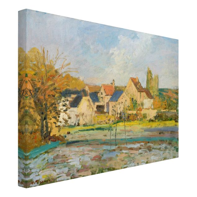 Kunst stilarter post impressionisme Camille Pissarro - Landscape Near Pontoise