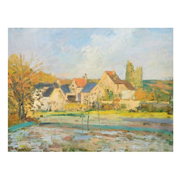 Kunst stilarter romantikken Camille Pissarro - Landscape Near Pontoise