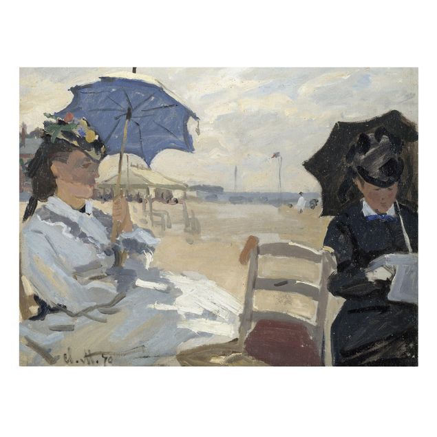 Billeder strande Claude Monet - At The Beach Of Trouville