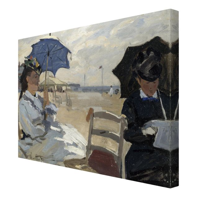 Billeder hav Claude Monet - At The Beach Of Trouville