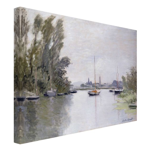 Billeder landskaber Claude Monet - Argenteuil Seen From The Small Arm Of The Seine