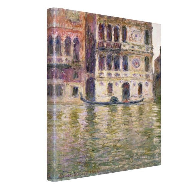 Billeder på lærred arkitektur og skyline Claude Monet - The Palazzo Dario