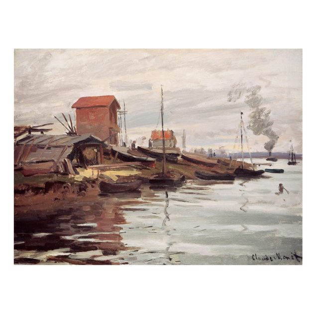 Billeder strande Claude Monet - The Seine At Petit-Gennevilliers
