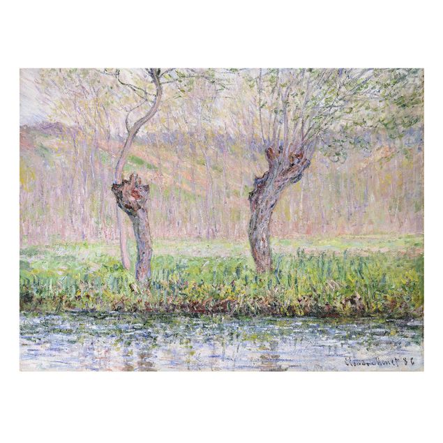 Billeder landskaber Claude Monet - Willow Trees Spring