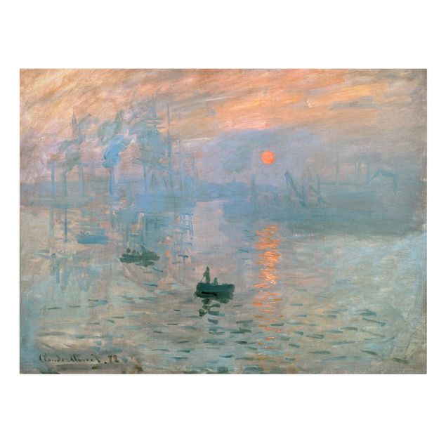 Billeder landskaber Claude Monet - Impression (Sunrise)