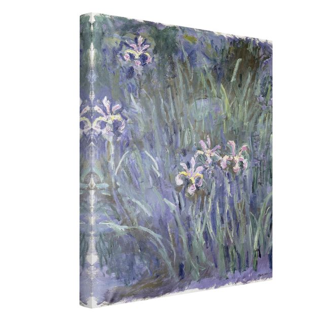 Billeder på lærred blomster Claude Monet - Iris