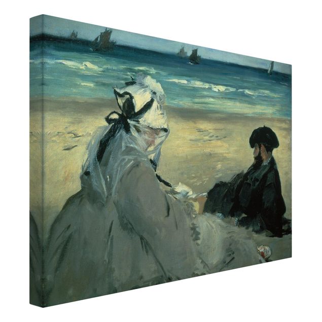 Kunst stilarter Edouard Manet - On The Beach