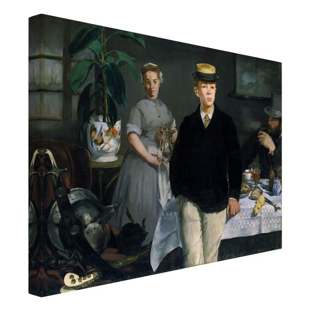 Kunst stilarter Edouard Manet - Luncheon In The Studio