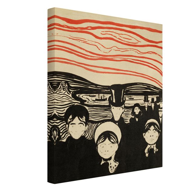 Kunst stilarter Edvard Munch - Anxiety