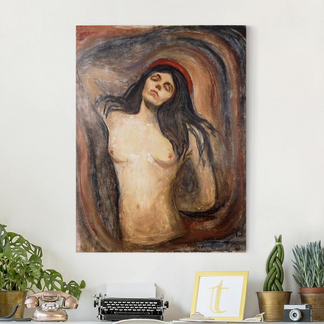 Kunst stilarter ekspressionisme Edvard Munch - Madonna