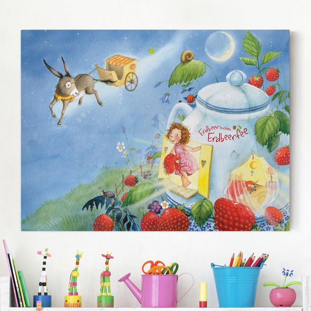 Børneværelse deco Little Strawberry Strawberry Fairy - Donkey Casimir