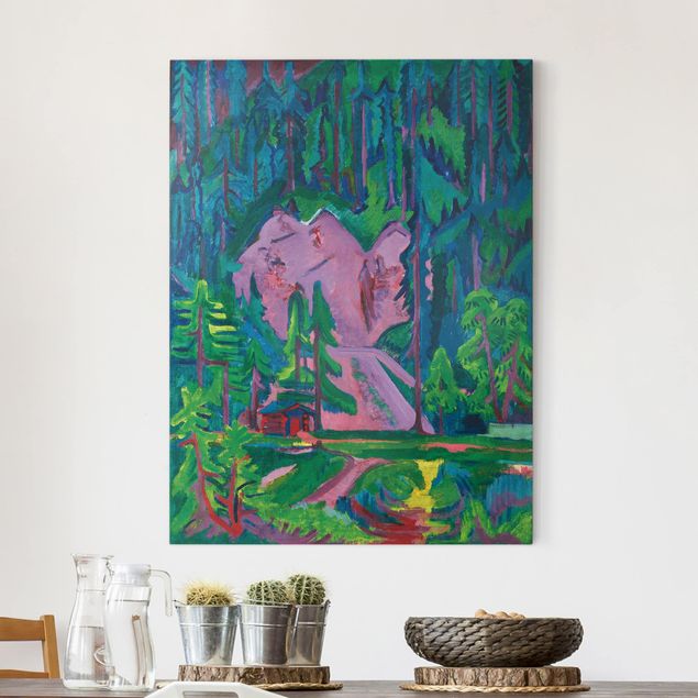 køkken dekorationer Ernst Ludwig Kirchner - Quarry in the Wild