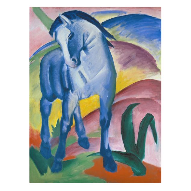 Billeder heste Franz Marc - Blue Horse I