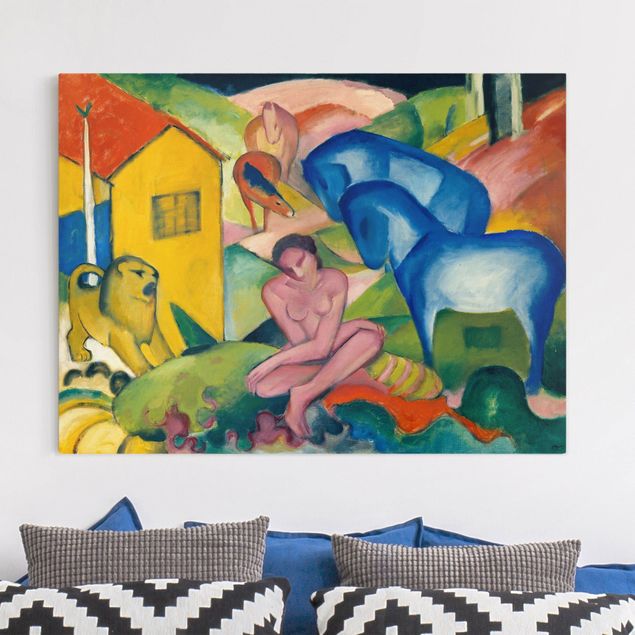 Kunst stilarter ekspressionisme Franz Marc - The Dream