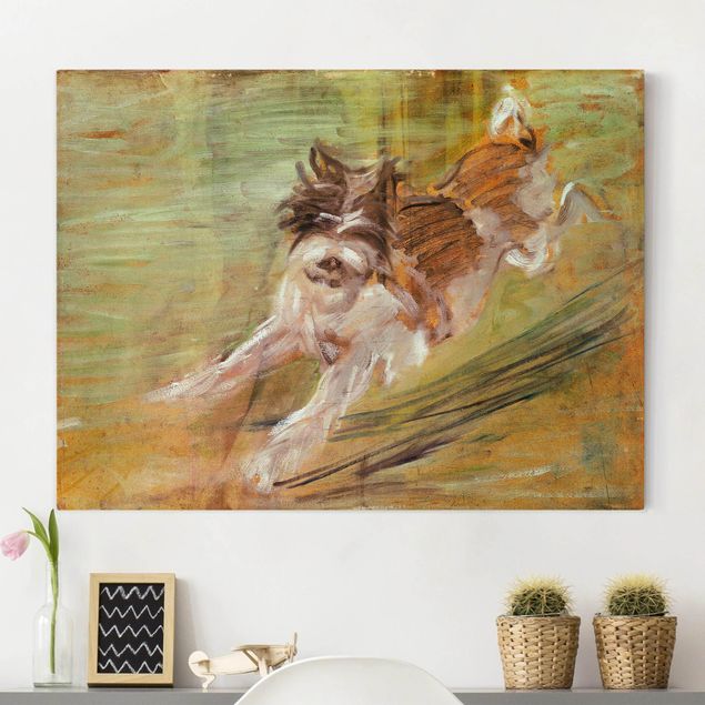 Kunst stilarter ekspressionisme Franz Marc - Jumping Dog