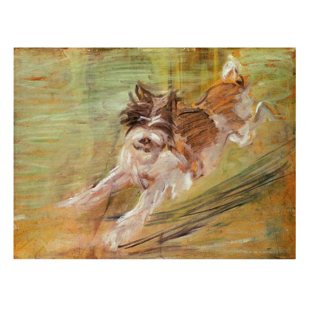 Kunst stilarter Franz Marc - Jumping Dog