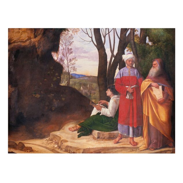 Billeder kunsttryk Giorgione - The Three Philosophers