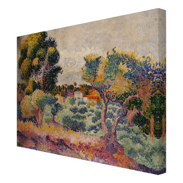 Billeder kunsttryk Henri Edmond Cross - Eucalyptus And Olive Grove