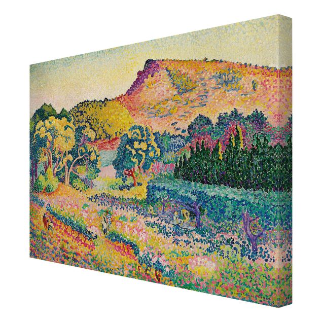 Billeder bjerge Henri Edmond Cross - Landscape With Le Cap Nègre