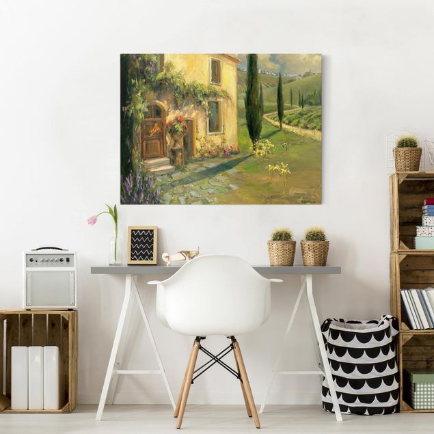 Billeder landskaber Italian Countryside - Cypress