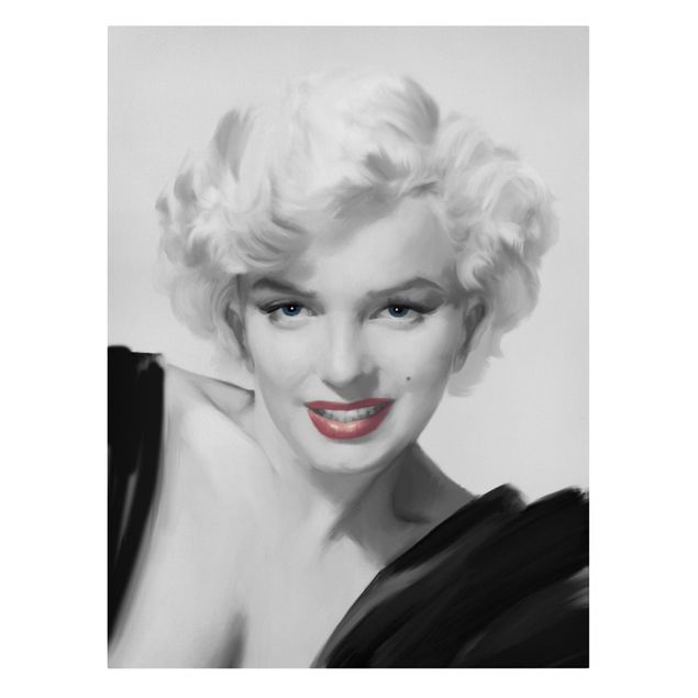 Billeder grå Marilyn On Sofa