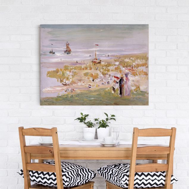 Kunst stilarter Max Liebermann - The Beach, Scheveningen