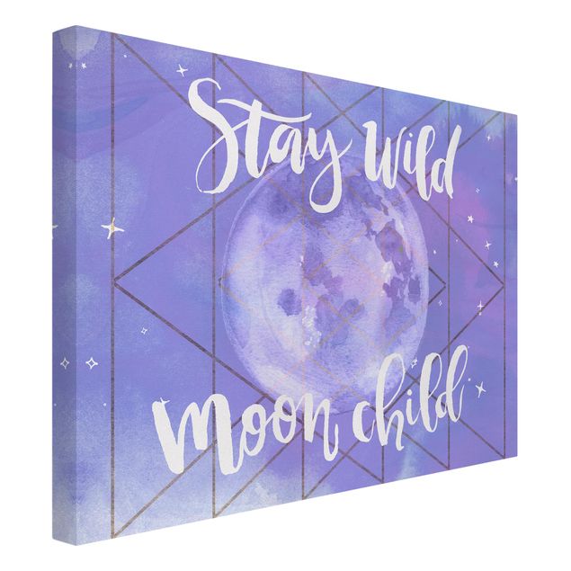 Billeder spirituelt Moon Child - Stay Wild