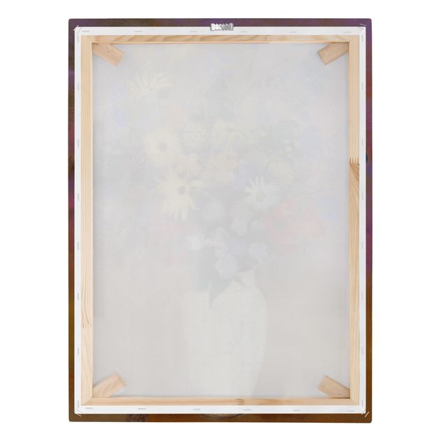 Billeder Odilon Redon - White Vase with Flowers