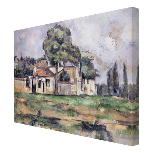 Billeder arkitektur og skyline Paul Cézanne - Banks Of The Marne